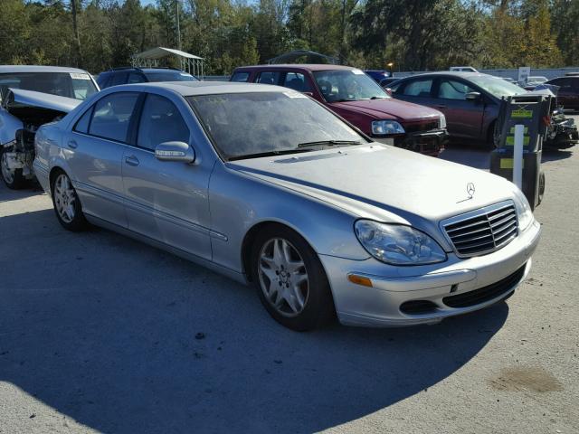 WDBNG75J23A318470 - 2003 MERCEDES-BENZ S 500 SILVER photo 1