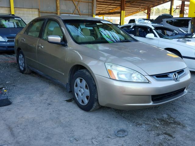 1HGCM56455A143344 - 2005 HONDA ACCORD LX TAN photo 1