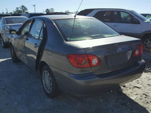 1NXBR32EX5Z508092 - 2005 TOYOTA COROLLA CE GRAY photo 3