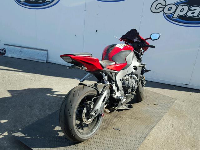 JH2SC5979FK400060 - 2015 HONDA CBR1000 RR RED photo 4