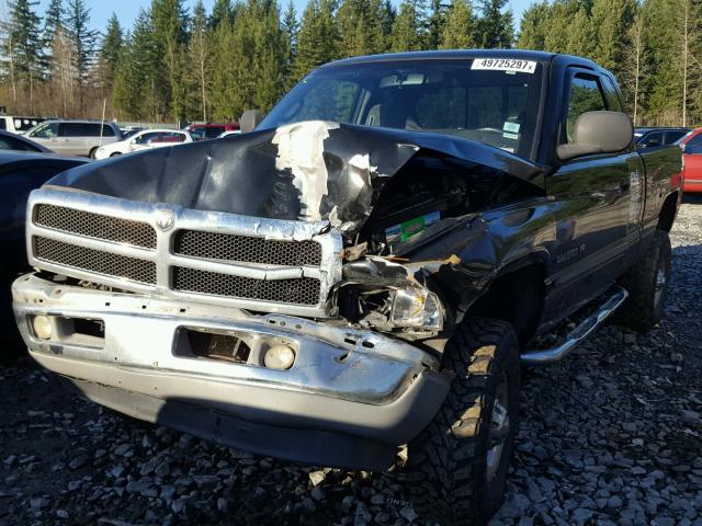 1B7KF23Z11J234530 - 2001 DODGE RAM 2500 BLACK photo 2