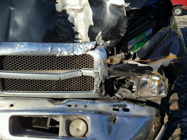 1B7KF23Z11J234530 - 2001 DODGE RAM 2500 BLACK photo 9