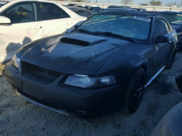 1FAFP42X4YF168567 - 2000 FORD MUSTANG GT BLACK photo 2