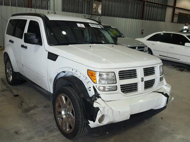 1D4PT4GK3BW597488 - 2011 DODGE NITRO HEAT WHITE photo 1