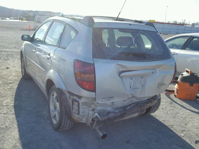 5Y2SL628X4Z469930 - 2004 PONTIAC VIBE SILVER photo 3