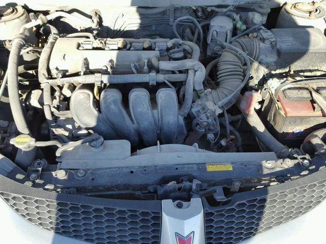 5Y2SL628X4Z469930 - 2004 PONTIAC VIBE SILVER photo 7