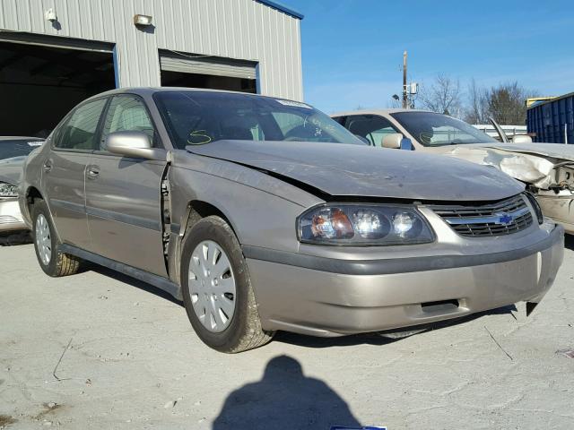 2G1WF55E729311243 - 2002 CHEVROLET IMPALA 米色 照片 1
