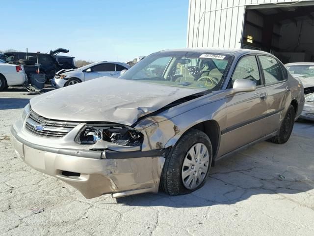2G1WF55E729311243 - 2002 CHEVROLET IMPALA 米色 照片 2