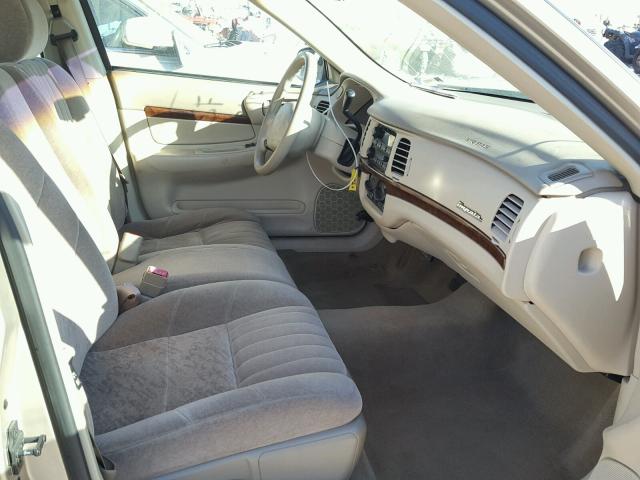 2G1WF55E729311243 - 2002 CHEVROLET IMPALA BEIGE photo 5