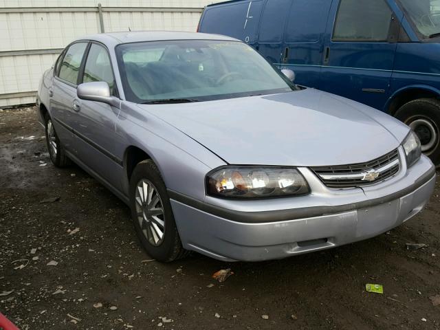 2G1WF52E259387686 - 2005 CHEVROLET IMPALA SILVER photo 1