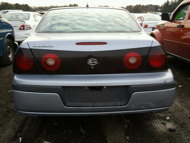 2G1WF52E259387686 - 2005 CHEVROLET IMPALA 银色 照片 9