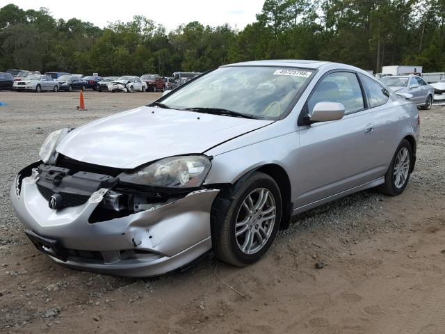 JH4DC54846S019894 - 2006 ACURA RSX SILVER photo 2