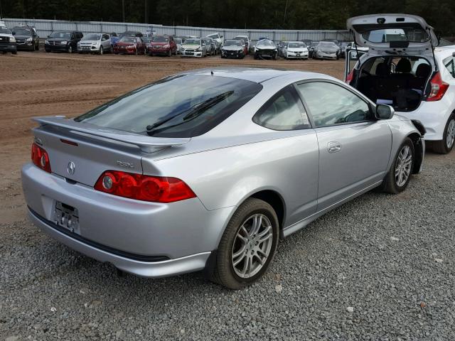 JH4DC54846S019894 - 2006 ACURA RSX SILVER photo 4