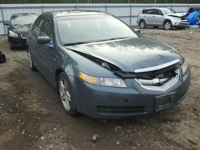 19UUA66254A035791 - 2004 ACURA TL GREEN photo 1