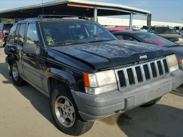 1J4GZ58S1VC591317 - 1997 JEEP GRAND CHER BLACK photo 1