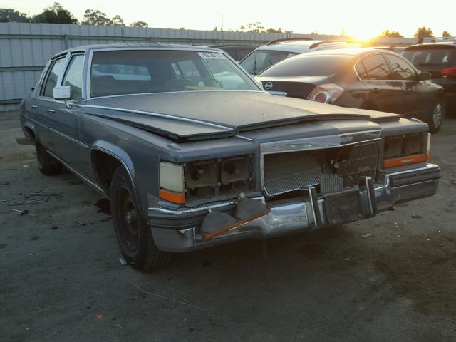 1G6DW69Y2G9735146 - 1986 CADILLAC FLEETWOOD GRAY photo 1