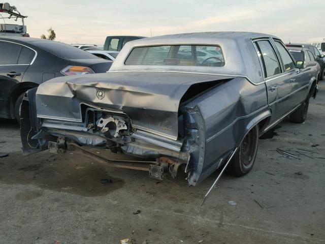 1G6DW69Y2G9735146 - 1986 CADILLAC FLEETWOOD GRAY photo 4