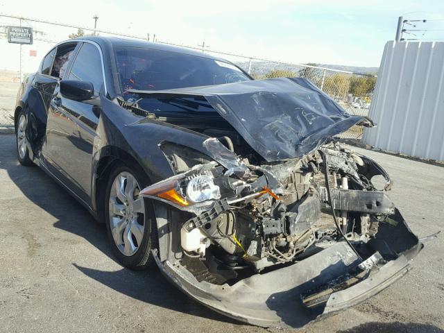 JHMCP26768C067588 - 2008 HONDA ACCORD EX BLACK photo 1