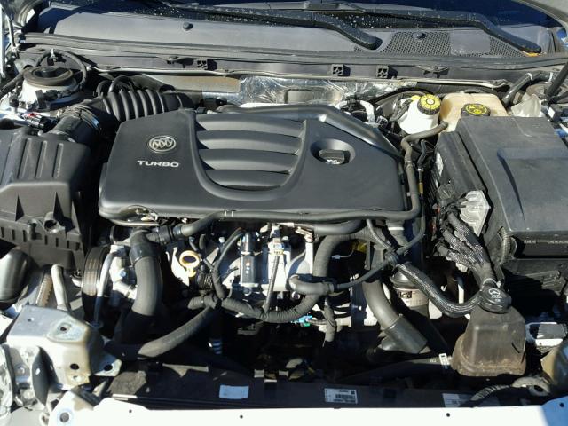 2G4GV5GV2C9200804 - 2012 BUICK REGAL GS SILVER photo 7