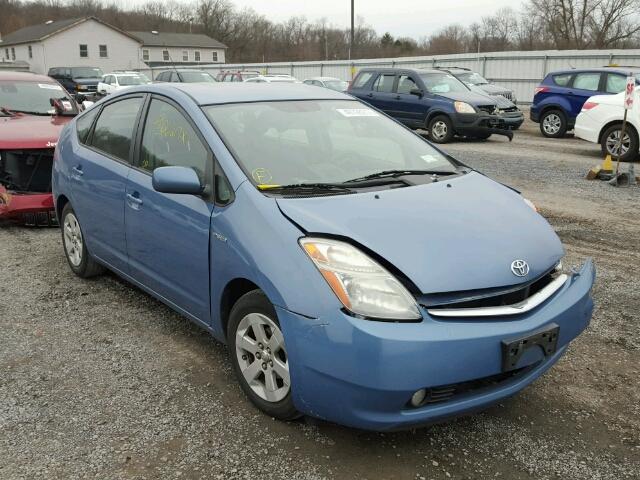 JTDKB20U087728843 - 2008 TOYOTA PRIUS BLUE photo 1