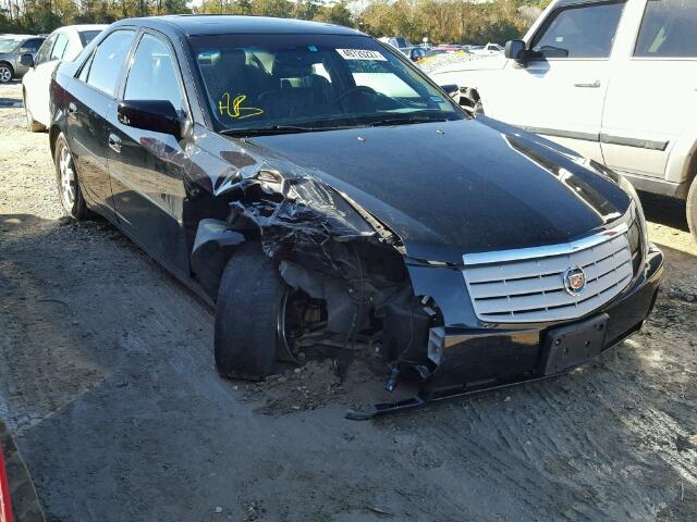 1G6DP577970178578 - 2007 CADILLAC CTS HI FEA BLACK photo 1