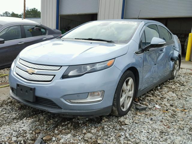 1G1RH6E41EU148276 - 2014 CHEVROLET VOLT BLUE photo 2