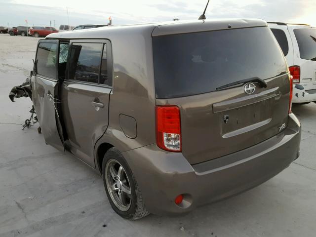 JTLZE4FE4CJ028437 - 2012 TOYOTA SCION XB GRAY photo 3