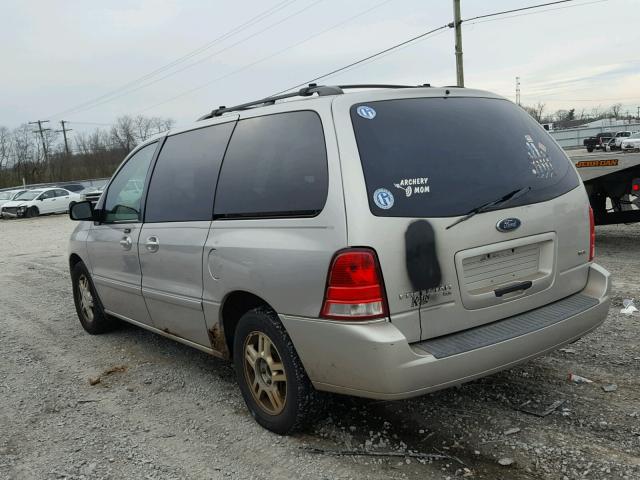 2FMZA52235BA84560 - 2005 FORD FREESTAR S SILVER photo 3