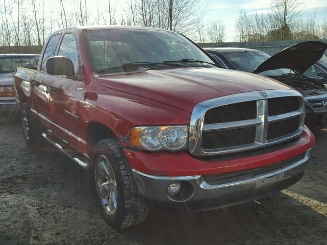 1D7HU18DX5S202026 - 2005 DODGE RAM 1500 S RED photo 1