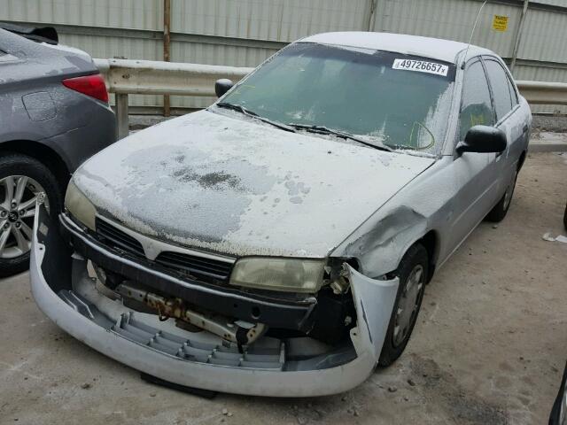 JA3AY26C71U038375 - 2001 MITSUBISHI MIRAGE ES SILVER photo 2