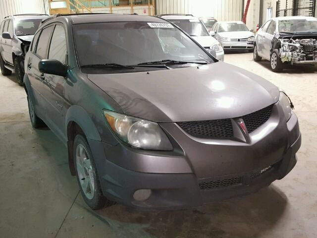 5Y2SN64LX3Z478086 - 2003 PONTIAC VIBE GT GRAY photo 1