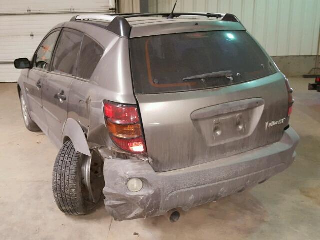 5Y2SN64LX3Z478086 - 2003 PONTIAC VIBE GT GRAY photo 3