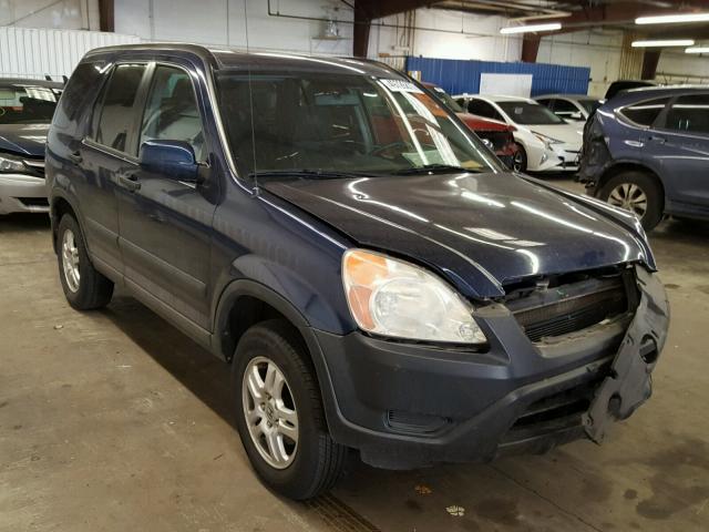 SHSRD78884U214734 - 2004 HONDA CR-V EX BLUE photo 1