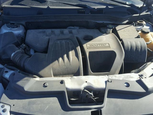 1G1AD5F50A7230437 - 2010 CHEVROLET COBALT 1LT SILVER photo 7