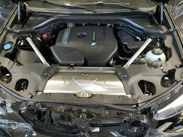 5UXTR9C50KLD91247 - 2019 BMW X3 XDRIVE3 BLACK photo 7