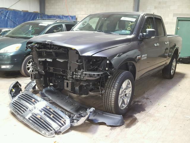 1C6RR7GT5HS803528 - 2017 RAM 1500 SLT CHARCOAL photo 2