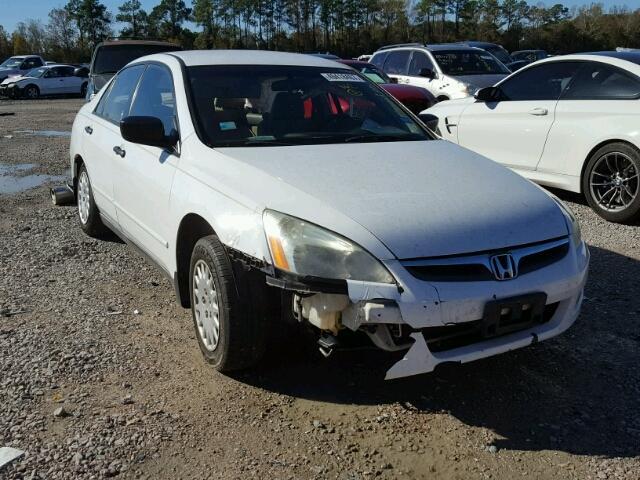 1HGCM56197A223643 - 2007 HONDA ACCORD VAL WHITE photo 1