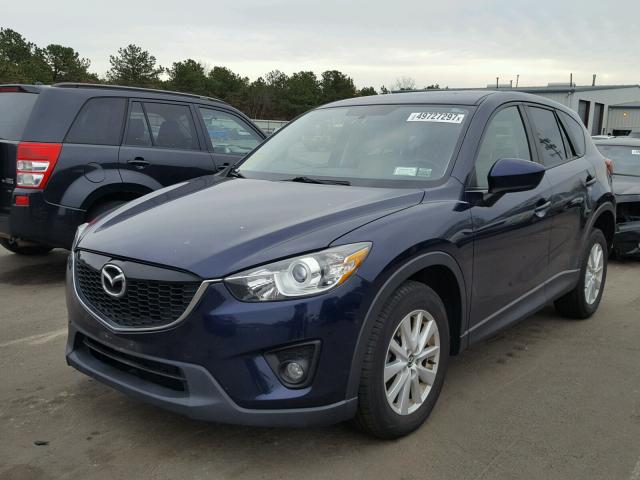 JM3KE4CY0E0323322 - 2014 MAZDA CX-5 TOURI BLUE photo 2