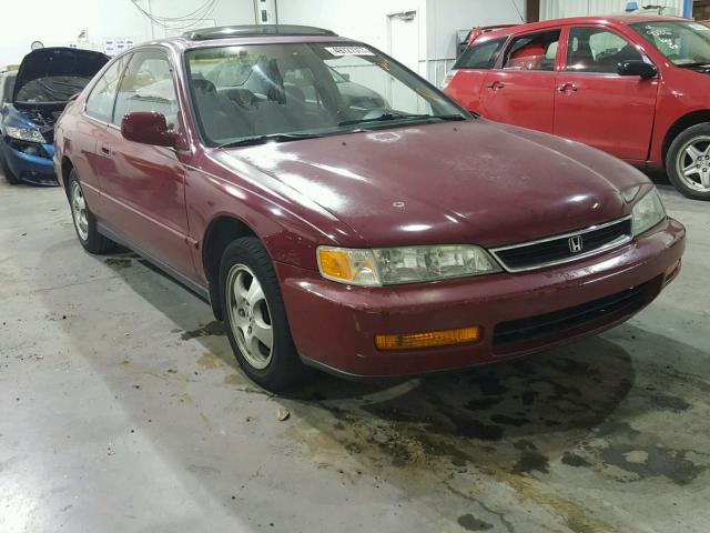 1HGCD7206VA010476 - 1997 HONDA ACCORD SE RED photo 1