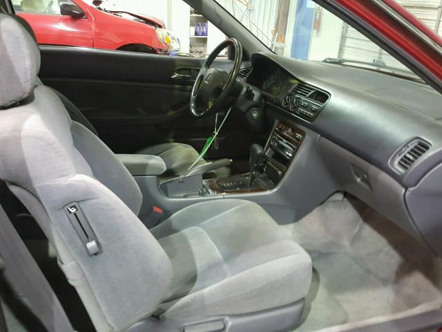 1HGCD7206VA010476 - 1997 HONDA ACCORD SE RED photo 5