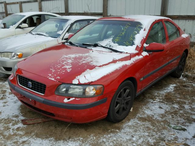 YV1RS53DX12083935 - 2001 VOLVO S60 T5 RED photo 2