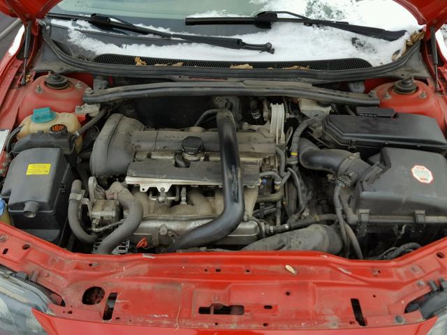 YV1RS53DX12083935 - 2001 VOLVO S60 T5 RED photo 7