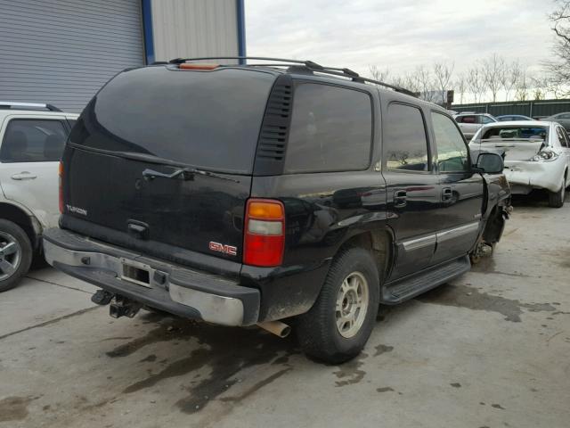 1GKEK13Z23J188216 - 2003 GMC YUKON BLACK photo 4