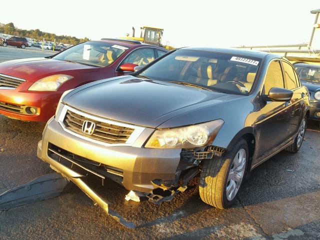 1HGCP26889A095935 - 2009 HONDA ACCORD EXL GRAY photo 2