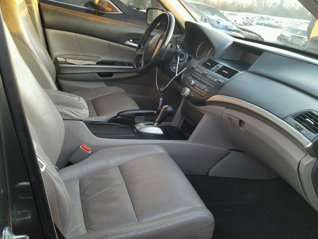 1HGCP26889A095935 - 2009 HONDA ACCORD EXL GRAY photo 5