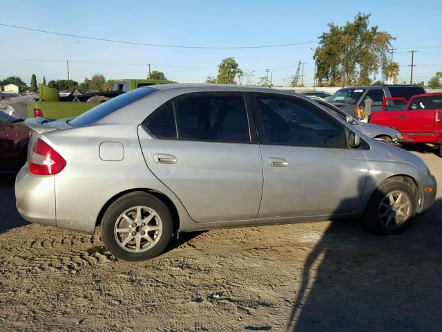 JT2BK18U720055203 - 2002 TOYOTA PRIUS SILVER photo 9