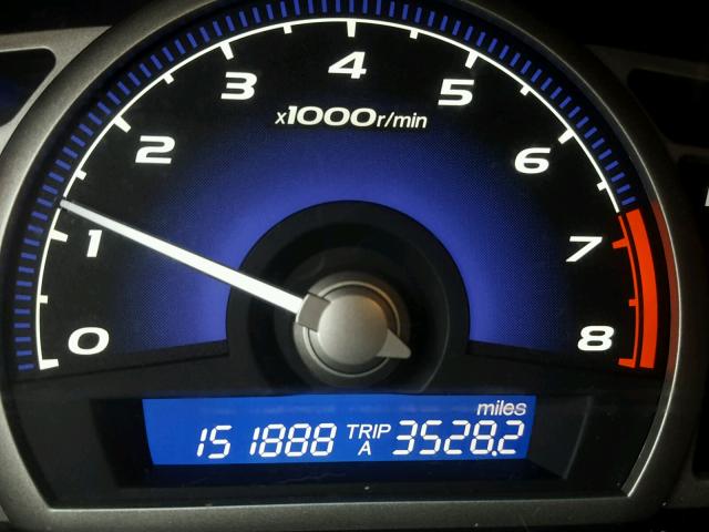 1HGFA16886L003604 - 2006 HONDA CIVIC EX SILVER photo 8