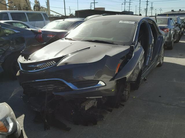 1C3CCCABXFN644689 - 2015 CHRYSLER 200 LIMITE GRAY photo 2