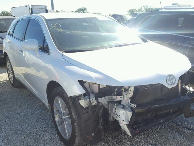 4T3ZA3BB4AU038574 - 2010 TOYOTA VENZA BASE WHITE photo 1