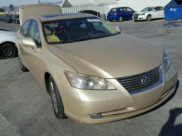 JTHBJ46G172045558 - 2007 LEXUS ES 350 GOLD photo 1